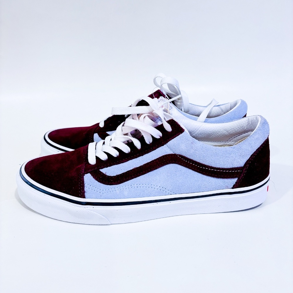 VANS – Burgundy & blue‎ Old Skool sneakers | New with tags | Size 9 *